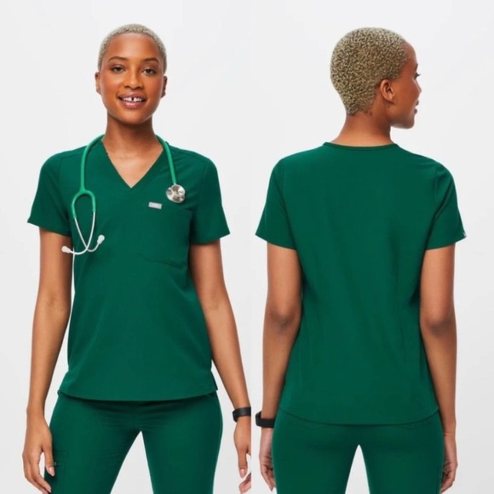Figs Hunter Green set